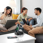300W Charging Station for Multiple Devices Apple, 10 in 1 Wireless Charger for - Image 6