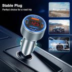 Car Phone Charger, Besgoods USB C Car Charger Adapter 4 Ports - Image 5