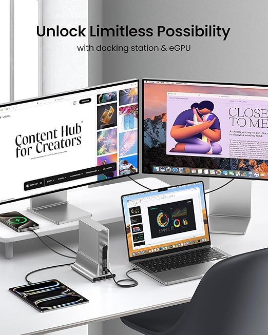 Silkland USB C Monitor Display Cable 6.6FT, USB C 3.2 Gen 2x2 Video Cable - Image 3