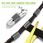 WILLBOND 1 Inch x 90ft Fastening Tape Cable Ties Reusable Fastening Nylon Tape - Image 3