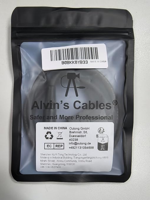 Alvin's Cables M12 X Coded 8 Pin Male to RJ45 Shielded Ethernet Cable M12 8 - Image 8