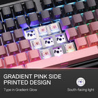 Redragon K728 PRO 80% Wireless Gasket Gaming Keyboard, 3-Mode 87 Keys TKL - Image 6