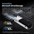 KLEVV Genuine G560 4TB M.2 2280 NVMe PCIe Gen5x4 Internal SSD Heatsink Included - Image 4