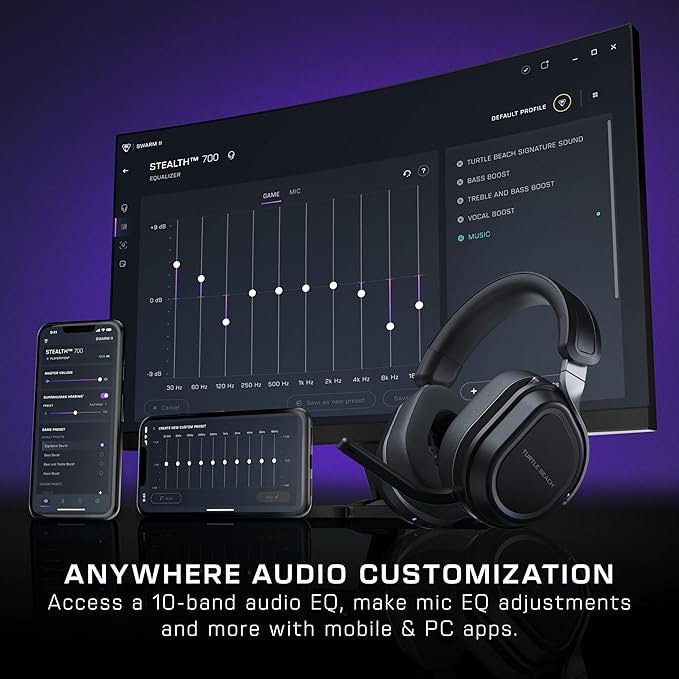 Turtle Beach Stealth 700 Gen 3 Wireless Multiplatform Amplified Gaming Headset - Image 4