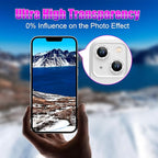 AGVEE 3+3 6 Pack for iPhone 13 6.1 inch / 13 Mini 5.4 inch Camera Lens Protector - Image 6
