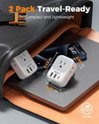 Italy Travel Plug Adapter 2 Pack, TESSAN Italy Power Adaptor - Image 5
