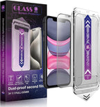 2 Pack Matte Screen Protector for iPhone 11 and iPhon XR 6.1-Inch Auto Dust by SHANG+PIN+JIA