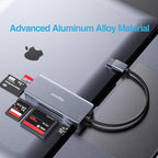 USB C USB3.0 SD Card Reader, 5in1 Multi Card Reader - Image 4