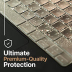 Kuzy Clear Premium MacBook Pro 14 inch Keyboard Cover M4 16" 2025 2024 2023 M3 - Image 2