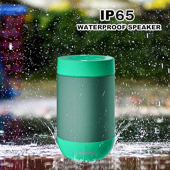 comiso Bluetooth Speaker with IP65 Waterproof, 5.3 Bluetooth, TWS Pairing - Image 3