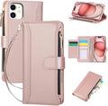 Compatible with iPhone 12/12 Pro Wallet Phone Case-PU Leather Magnetic Flip by KYFSJPT