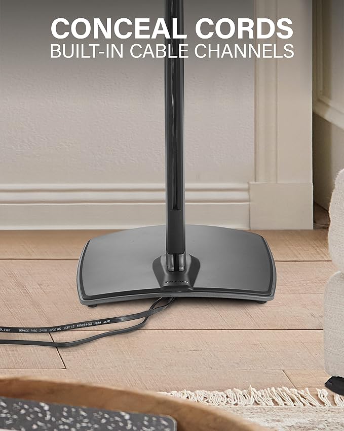 SANUS Adjustable Height Wireless Speaker Stands Designed - Image 4