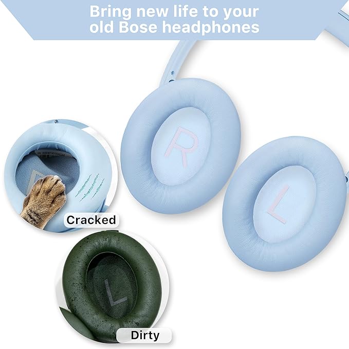 Replacement Ear Pads for Bose QuietComfort 45/QuietComfort SE/New QuietComfort - Image 4
