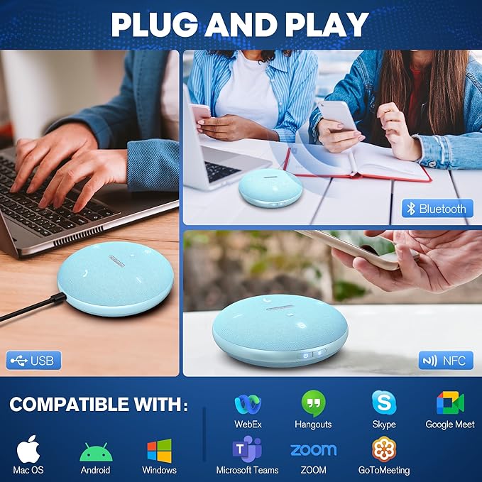 Bluetooth Conference Speakerphone M4 - Image 8
