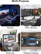 TopMade Mouse Pad with 15W Fast Wireless Charging, 31.5"x15.75" XXL Large - Image 8