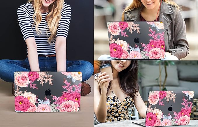 CISSOOK Floral Case Cover for MacBook Pro 13 Inch 2025-2020 Release A2338 A2289 - Image 7