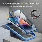 Miracase Magnetic for iPhone 14 Case 6.1", Full-Body Protective Bumper 14 Phone - Image 6