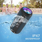 Ortizan Portable Bluetooth Speakers, IPX7 Waterproof Wireless Speaker - Image 8