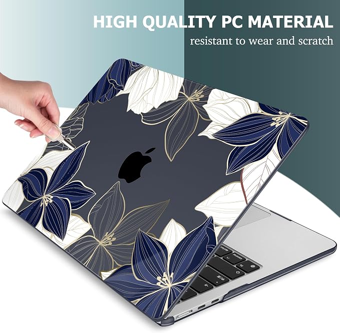Mektron for 2025 M4 MacBook Air 13.6 Inch A3240 Case Fits 2023 A2681 M2 2024 - Image 7