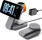 3 in 1 Foldable Wireless Charging Station by eazpower
