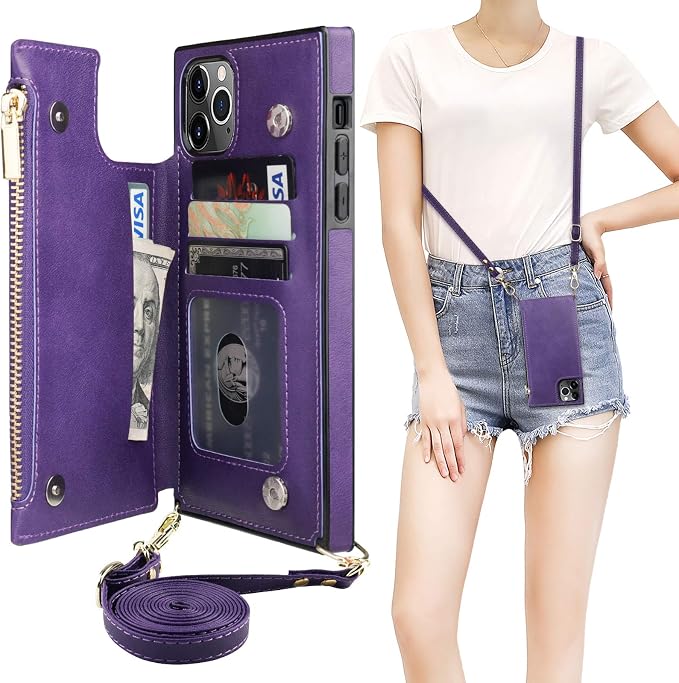 Bocasal Crossbody Wallet Case for iPhone 11 Pro Max by Bocasal