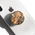 OnTheGrip Cute Natural Seashell Design Round Shape Collapsible Mobile Phone by OnTheGripofficial