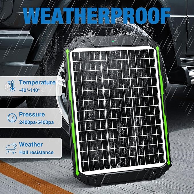 Sun Energise 25W 12V Solar Powered Battery Charger & Maintainer, Built-in Smart - Image 7