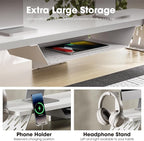 Fenge Dual Monitor Stand, 42.5 Inch Monitor Riser - Image 3