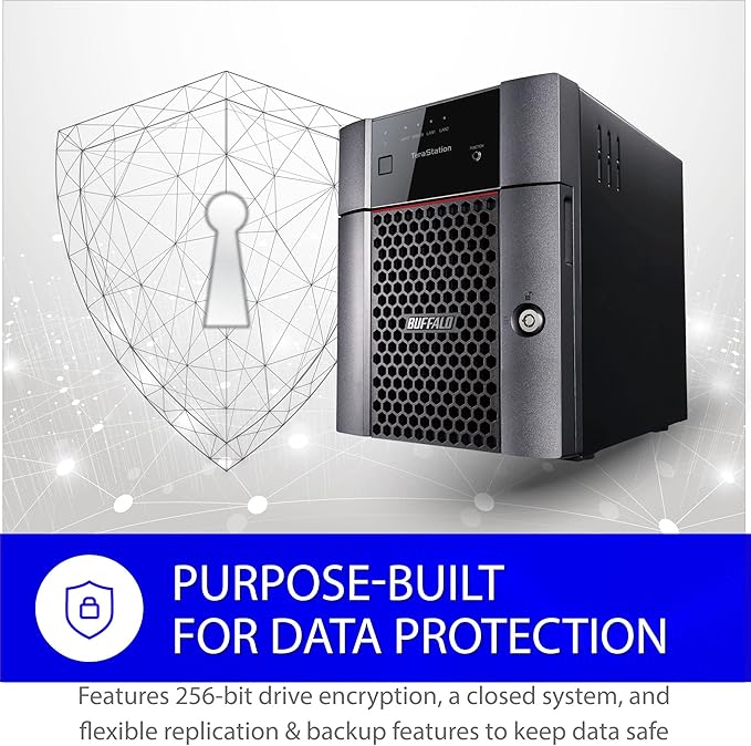 BUFFALO TeraStation Essentials 4-Bay Value-Focused Desktop NAS 24TB - Image 4