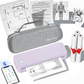 Inkless Portable Printer for Travel, Wireless Thermal Printer Supports 8.5 x 11 by Gloryang