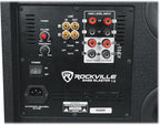 Rockville BASS Blaster 10 750W Powered 10" Home Theater Subwoofer Sub, LED - Image 6