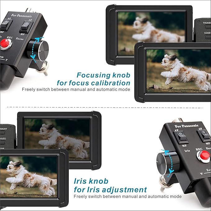 Camcorder Zoom Controller, Remote Control Zoom, and Focus Control + 2.5mm and - Image 5