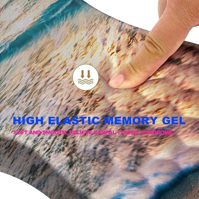 Mouse Pad Wrist Support, Ergonomic Mouse Pad - Image 3