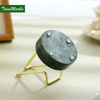 Marble Phone Stand with Metal Holder, Charging Available While Using, Swipe Up - Image 6