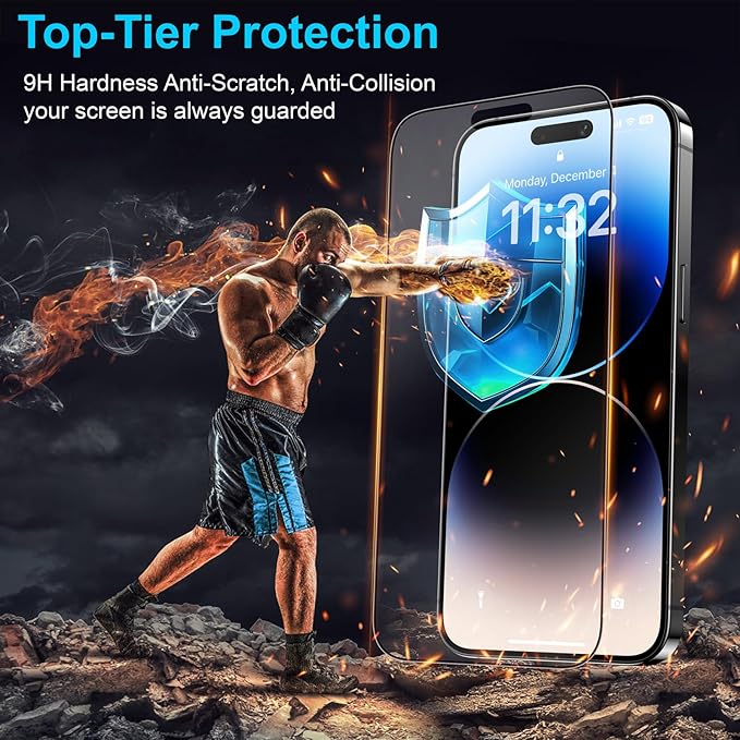 Mothca 2 Pack Matte Glass Screen Protector - Image 4