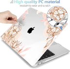 MEEgoodo for MacBook Air 13.3 inch Case 2021 2020 2019 2018 A2337 M1 A2179 A1932 - Image 3