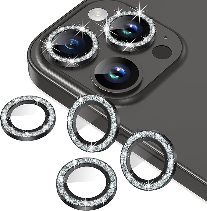 AGVEE 3+3 6 Pack for iPhone 14 Pro 6.1" / 14 Pro Max 6.7" Camera Lens Protector by AGVEE