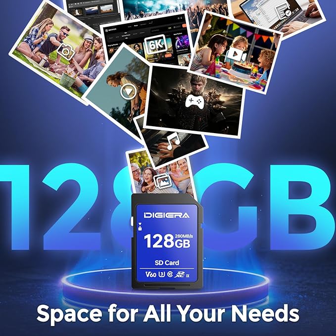 128GB LSU100 SDXC UHS-II Memory Card - Image 3