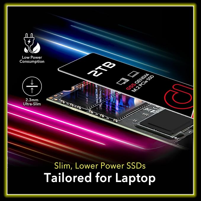 Addlink G55 2TB PCIe 5.0 Gen5 NVMe M.2 SSD- Up to 10, 300 MB/s - Image 5