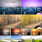 10 in 1 Cell Phone Camera Lens Kit, 52MM Clip-On CPL Phone Camera Lens Filter - Image 4