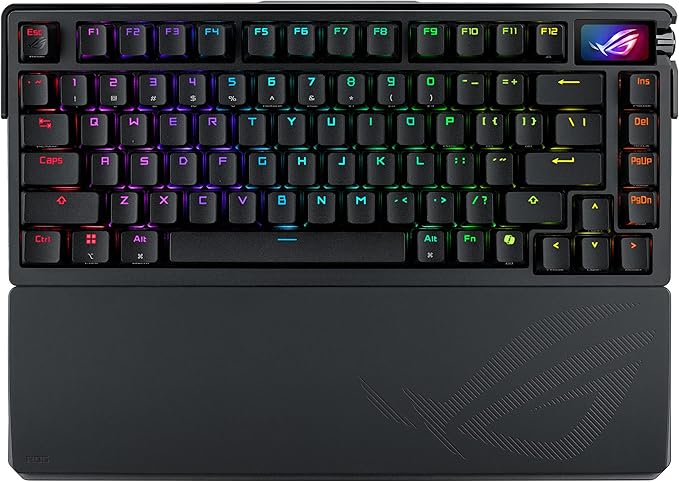 ROG Azoth Extreme 75 Custom Gaming Keyboard, Aluminum Chassis, Carbon Fiber by ASUS