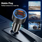 Car Charger USB C, Besgoods 4 Ports Cigarette Lighter USB Charger USB C Car - Image 5