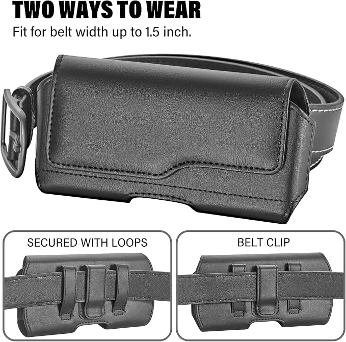 Holster Case for iPhone 15 Plus&15Pro Max, 14 Plus&14Pro Max, 13/12/11 Pro Max - Image 4