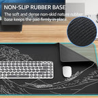 KTRIO Large Gaming Mouse Pad Desk Mat, Superior Micro-Weave Cloth, Non-Slip - Image 4
