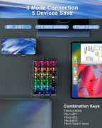SOLAKAKA K21 RGB Backlit Tri-Mode Transparent Wireless Mechanical Number Pad - Image 3