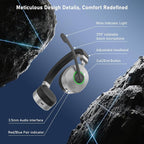 Wireless Headset, AI Noise Cancelling Mic & USB Dongle, Wired/Wireless - Image 9