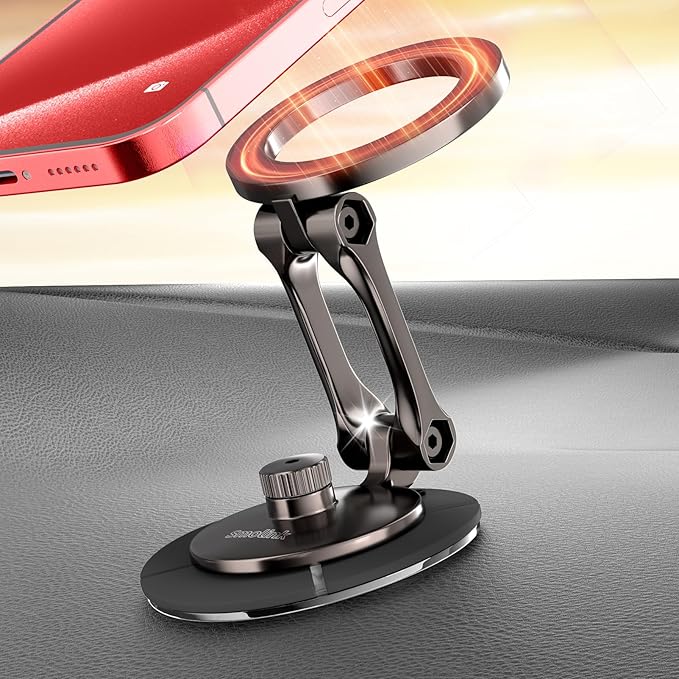 Smolink Tesla Phone Mount, All Metal Strong Magnet Magnetic Phone Holder by Smolink