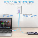 2Port 45W Super Fast Charger Type C - Image 3