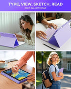 Folio Keyboard Case for iPad 10th Gen 10.9 inch and iPad 11th, Magnetic - Image 7