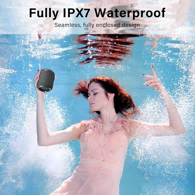 OHAYO Portable Bluetooth Speaker, IPX7 Waterproof Speakers, 15W Loud Stereo - Image 5